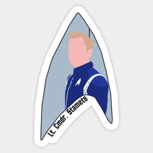 Lt. Cmdr. Stamets Sticker